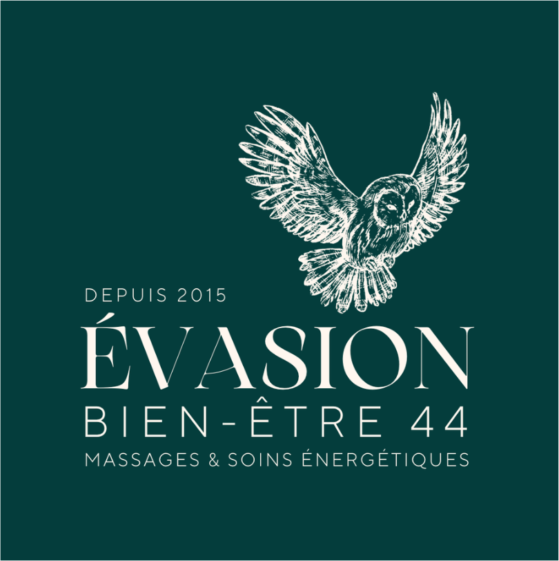 Nouveau logo Évasion Bien-Être créé par Jeanne Clais